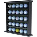 DisplayGifts Golf Gifts Golf Ball Display Case Wall Rack Cabinet, NO Door