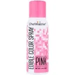 Pink Chefmaster Spray Food Coloring