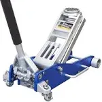 Big Red 3 Ton Aluminum Low Profile Floor Jack with Rapid Pump Blue