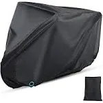 Hanmir Bike Cover, Waterproof Outdoor Bicycle Cover with Lock Hole for Mountain Road Bikes