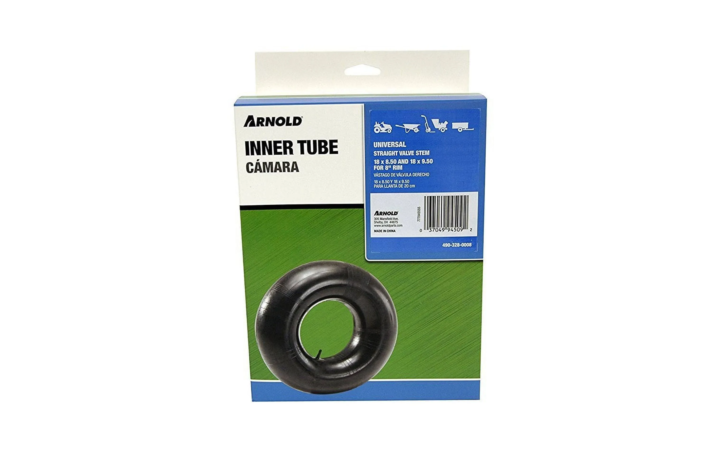 Arnold Straight Valve 6 in. W X 15 in. D Replacement Inner Tube