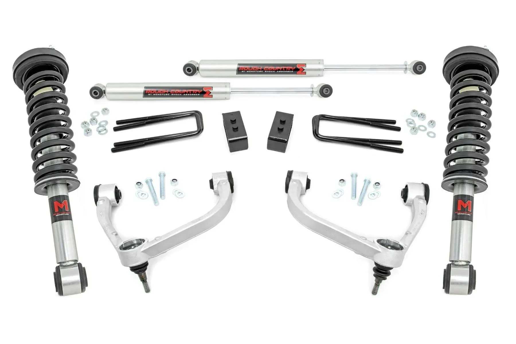 Rough Country (54440) 3 inch Lift Kit | M1 Struts | Ford F-150 4WD (2009-2013)