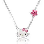 Hello Kitty Womens Birthstone Necklace