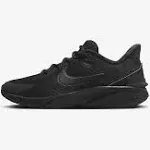 Nike Big Kids' Star Runner 4 Running Shoes in Black/Black Size 6.5