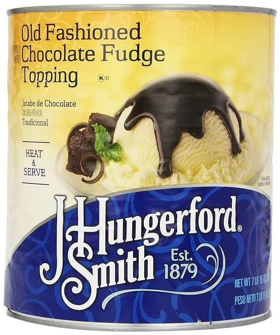 J. Hungerford Smith #10 Can Old Fashioned Chocolate Fudge Topping