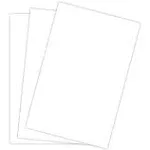 11 x 17 White Card Stock | Heavyweight 80lb Cover (216gsm) Cardstock Paper – Smooth Finish | For Arts and Crafts, Brochures, Restaurant Menus, Posters | 50 Sheets per Pack