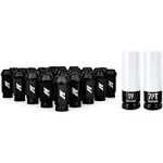 Mishimoto MMLG-15-27LBK - Aluminum Locking Lug Nuts M12X1.5 27pc Set Black