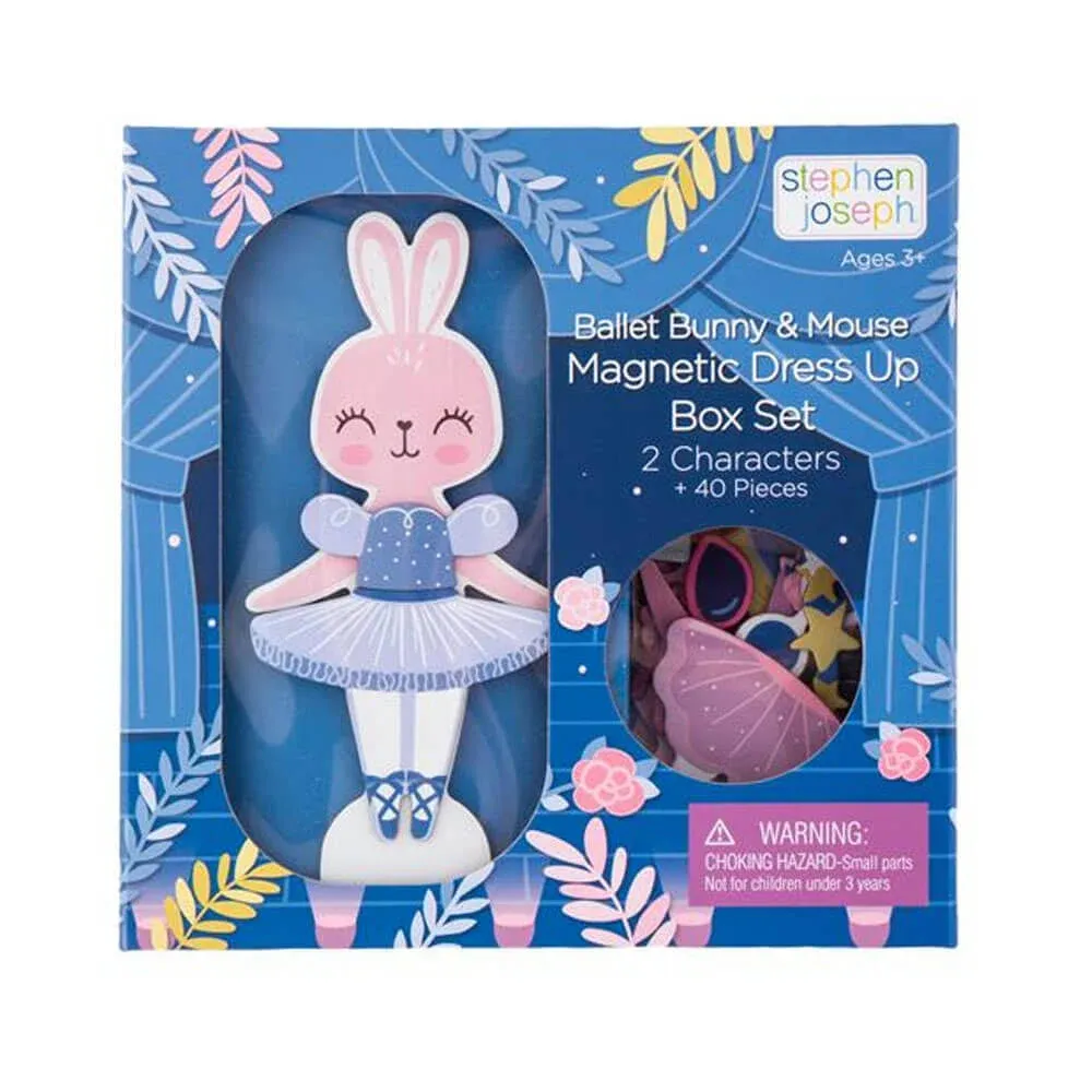 Magnetic Dress Up Doll Bunny and Mouse