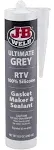 J-B Weld 32927 Ultimate Grey RTV Silicone Gasket Maker and Sealant - 9.5 oz.