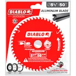 Diablo D053850NMX 5-3/8" x 50 Tooth Aluminum Cutting Saw Blade