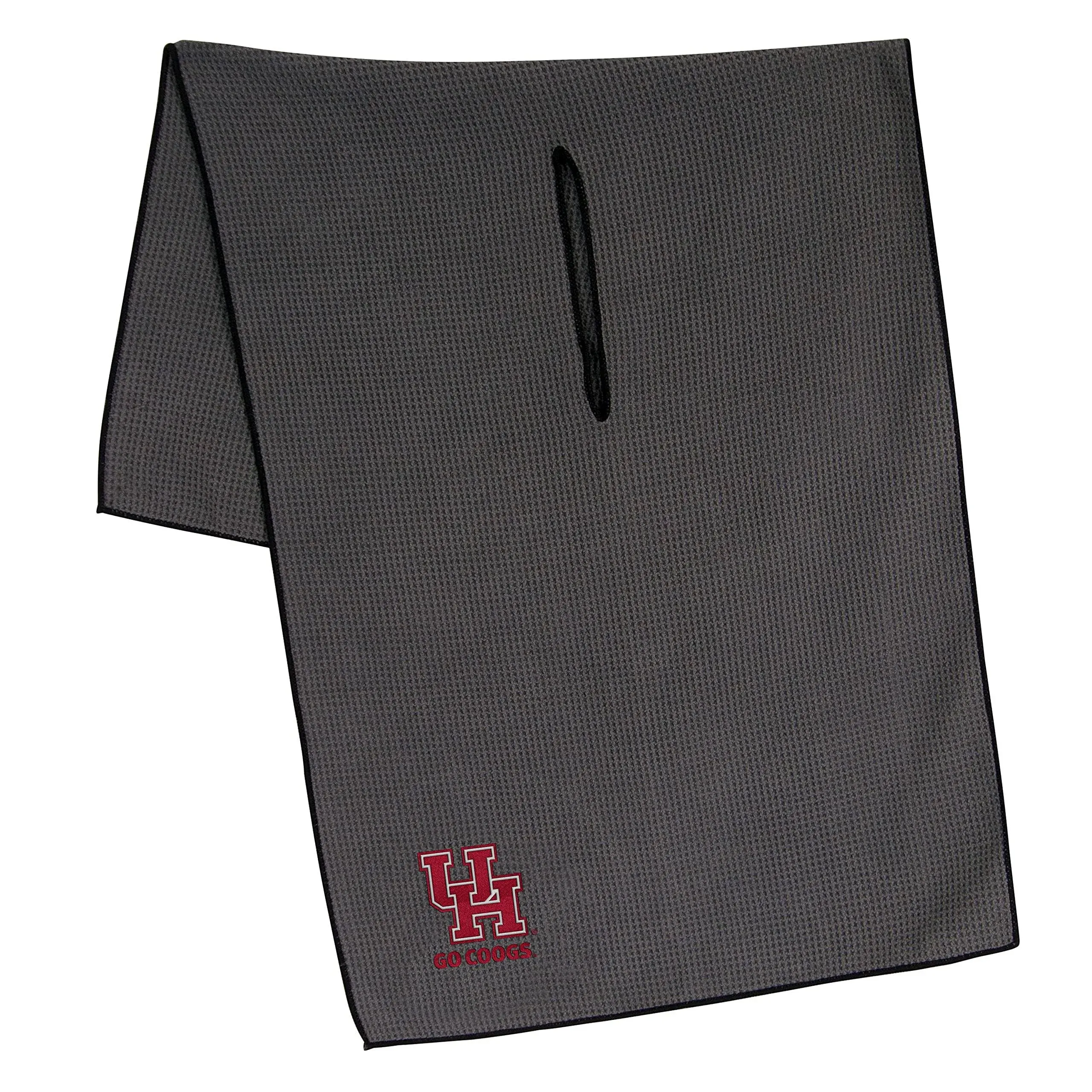 Team Effort Houston Cougars Grey Microfiber Golf Towel