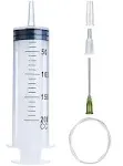 250ml Syringe with Tube,Plastic Syringe For Glue Dispensing, Scientific Lab Use