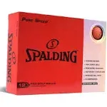 Spalding Pure Speed Red Golf Balls 12 Pack