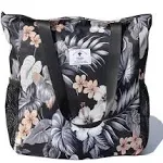 Original Floral Water Resistant Large Tote Bag Shoulder Bag for G Floral Leaf