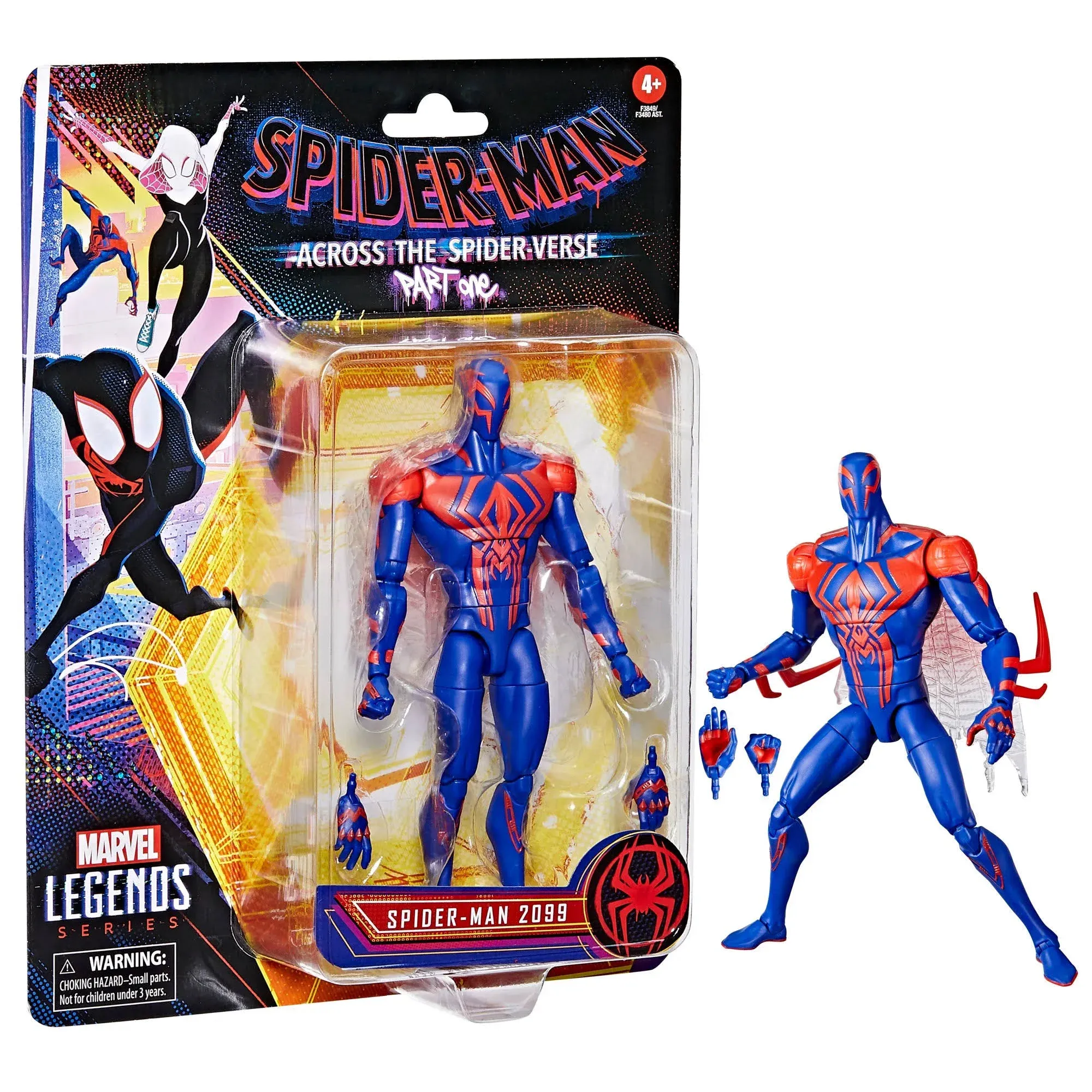 Marvel Legends Spider-Man Across The Spider-Verse Spider-Man 2099 Action Figure