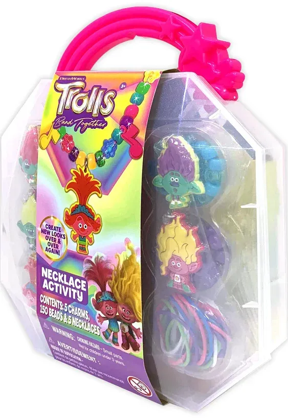 Tara Toys DreamWorks Trolls Band Together Necklace Activity Set