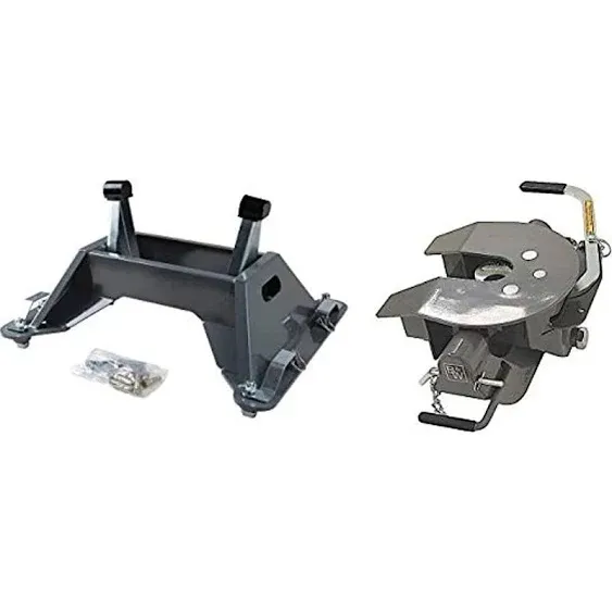 B&W Trailer Hitches 20K Companion OEM Fifth Wheel Hitch - Compatible with 2020-2024 Chevrolet/GM OEM Puck System - RVK3710