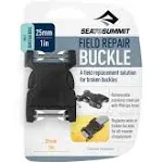 Sea To Summit Field Repair Buckle Steek Gesp 2x Uitneembare Pen 20 mm Black 20 mm