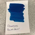 Diamine Blue Edition Sheen Fountain Pen Ink Polar Glow 50ml