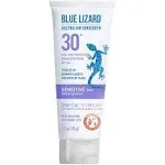 Blue Lizard Sunscreen, Mineral, Sensitive Face, Broad Spectrum SPF 30+ - 1.7 oz