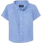 Light Blue Lil Boy Button Up short sleeve