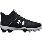 Under Armour Boys Leadoff Mid RM Jr. Baseball Shoe, Size 3Y New in Box