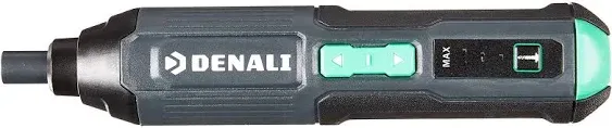 Amazon Basics by SKIL 4V Cordless Stick Screwdriver with 10-Piece Bit Set and USB Cable(Previously Denali brand)