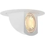 Feit Electric 5-6 inch Adjustable Scoop Recessed LED Downlight, Selectable Colors, Dimmable, 75W Equivalent, 45 Year Life, 540 Lumen, High CRI, LEDR56SCP/6WYCA