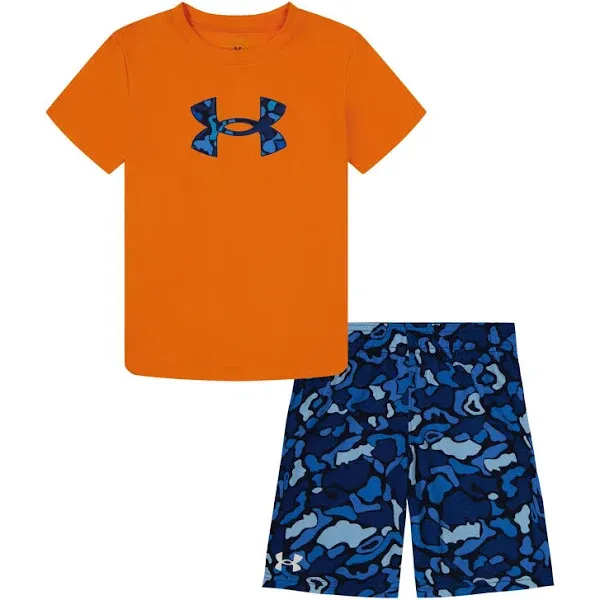 "Toddler Boys' UA Frogskin Camo Shorts Set"