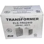 Elk TRG2440 24VAC, 40 VA AC Transformer with PTC Fuse