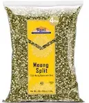 Rani Moong Split (Split Mung Beans with Skin) Lentils Indian 64oz (4lbs) 1.81kg Bulk ~ All Natural | Gluten Friendly | Non-GMO | Kosher | Vegan | Indian Origin