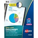 Avery Top-Load Poly Sheet Protectors