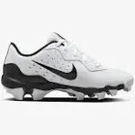 Nike Kids' Alpha Huarache Keystone 4 RM Baseball Cleats, Size 11, White/Black