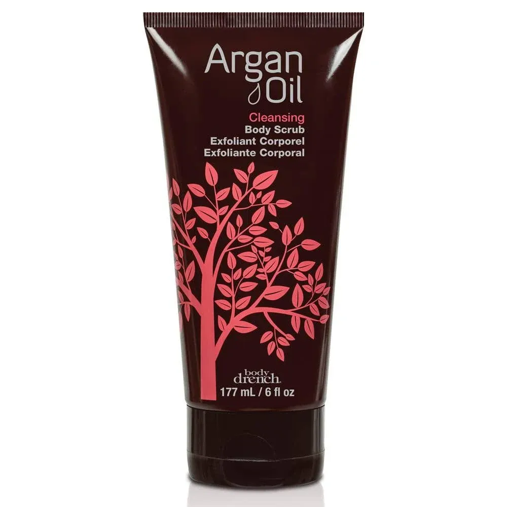 Body Drench Argan Oil Cleansing Body Scrub - 6 oz