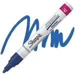 Permanent Paint Marker, Medium Bullet Tip, Blue