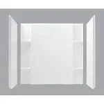 Sterling 72284100 Accord 55-1/8&#034; x 48&#034; x 36&#034; Vikrell Shower Wall - White