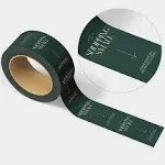 Thank You for Shopping Small Shipping Tape - Dark Green/Mint