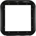 Girard Products Llc RV Water Heater Door Trim Ring - Black