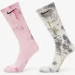 Nike Dri-FIT Everyday Plus Color Splash Cushioned Crew Socks Multi-Color M