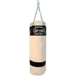 New Heavy Duty Black Canvas Punching Bag With Chains