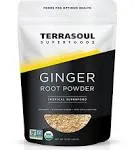 Terrasoul Superfoods Organic Ginger Powder 1 Lb - Lab-Tested | Raw | Potent S...