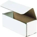 4 x 4 x 4" White Corrugated Mailers