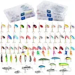 Dr.Fish 60 Pieces Fishing LURES Kit