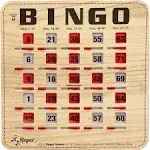 Regal Games Extra Thick Stitched Woodgrain Bingo Cards