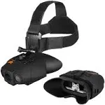 NightFox Swift Night Vision Goggles | Head Mounted | Wide Viewing Angle, 1x Magnification | Close Quarters Tactical Goggles | USB Rechargeable | Digi