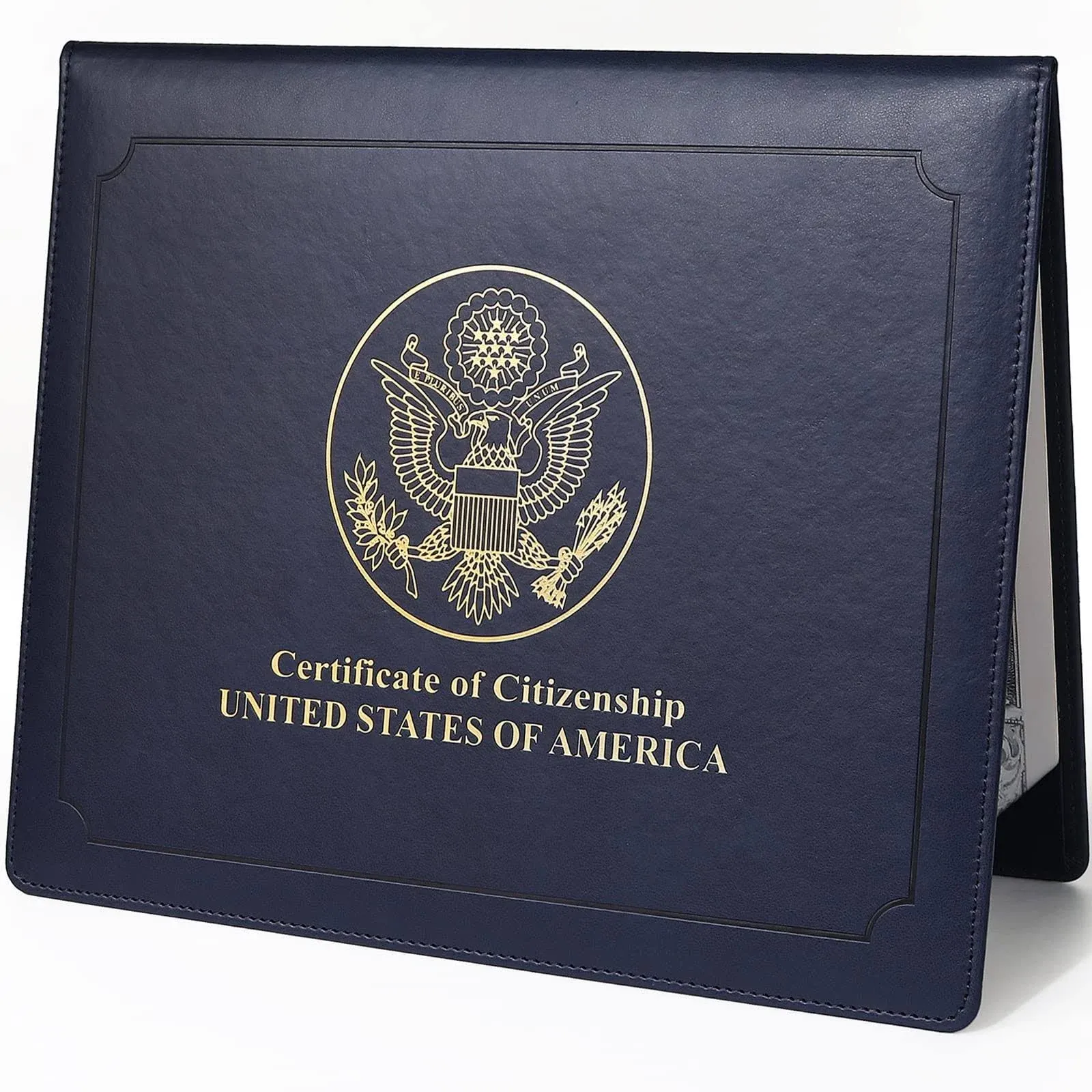  US Citizenship Certificate Holder - US Citizenship Gifts - PU Naturalization 