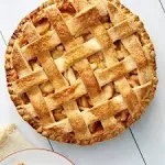 Andy Anand Apple Pie 10" Baked Fresh Daily, Made in Traditional Way, Amazing-Delicious-Decadent Gourmet Food, Birthday Valentine, Christmas, Mothers Fathers Day, Anniversary (4.5 lbs)