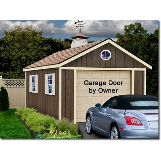 Best Barns Sierra 12x20 Wood Storage Garage Shed Kit - All Pre-Cut