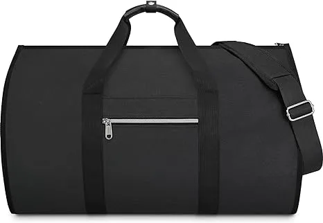 Garment Duffel Bags for Travel,Convertible Carry on Bag,Detachable Shoulder Strap,Hanging Suitcase Suit Travel Bags for Men Women Business Trips