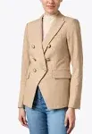 Veronica Beard Miller Dickey Jacket - Khaki Melange